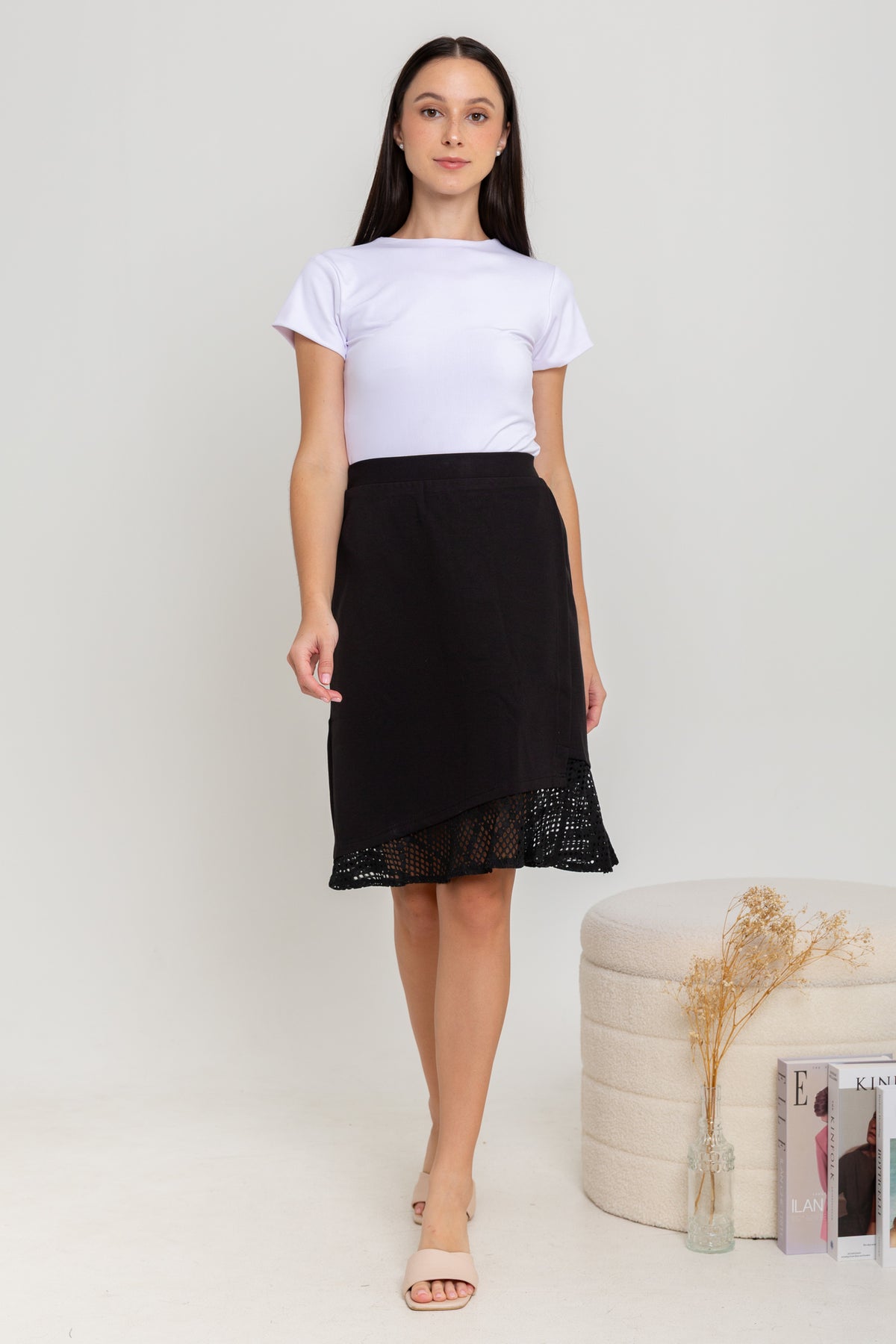 Combed Cotton Skirt n606