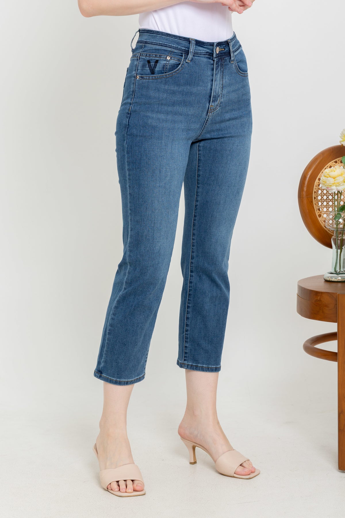 Cropped Jeans s405