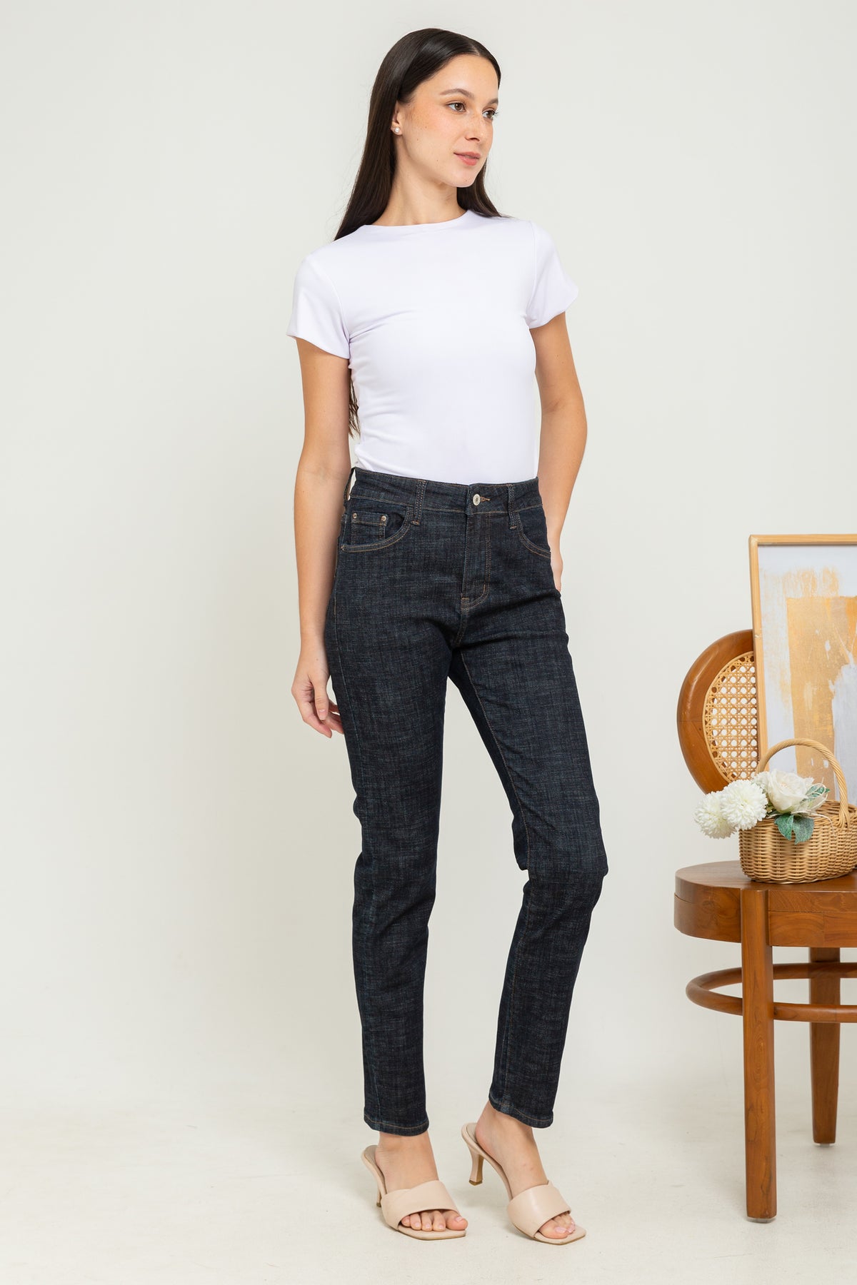 Slim Dark Blue Jeans c133