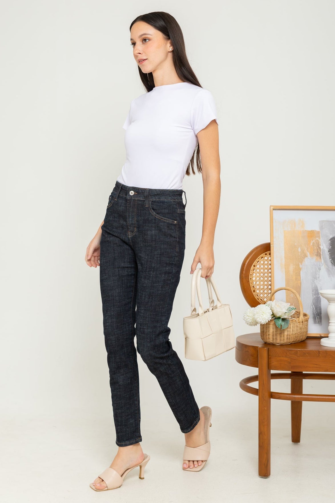Slim Dark Blue Jeans c133
