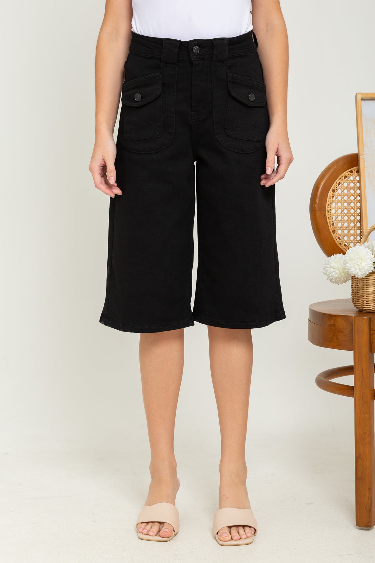 Jorts Black Jeans s430