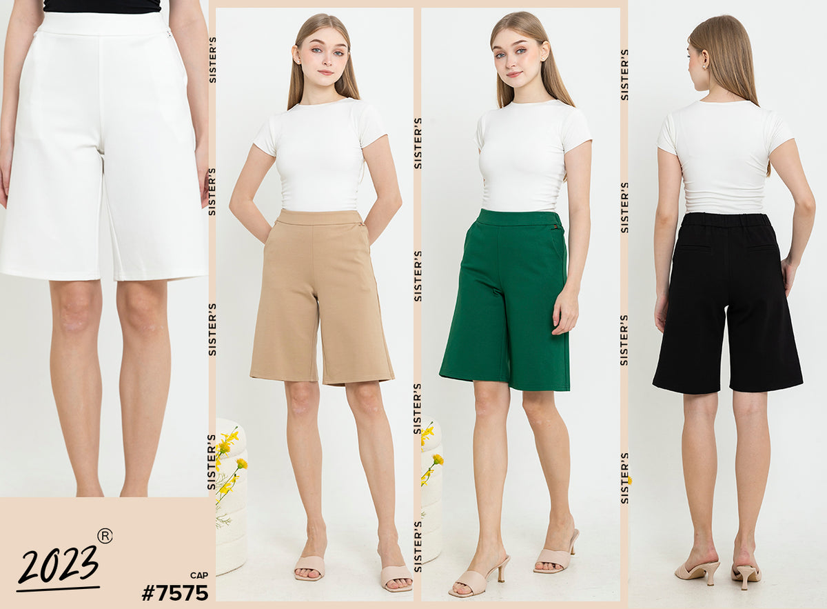 Combed Cotton Shorts Pants 7575