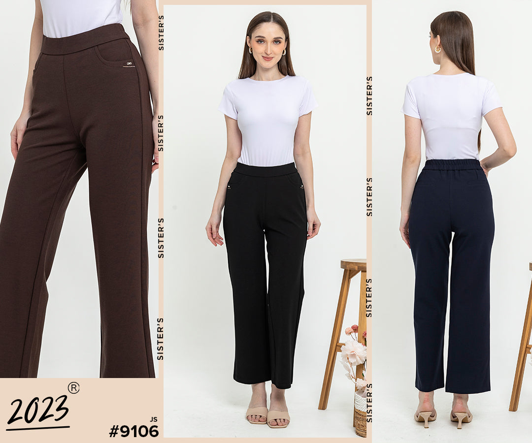 Combed Cotton Long Pants 9106