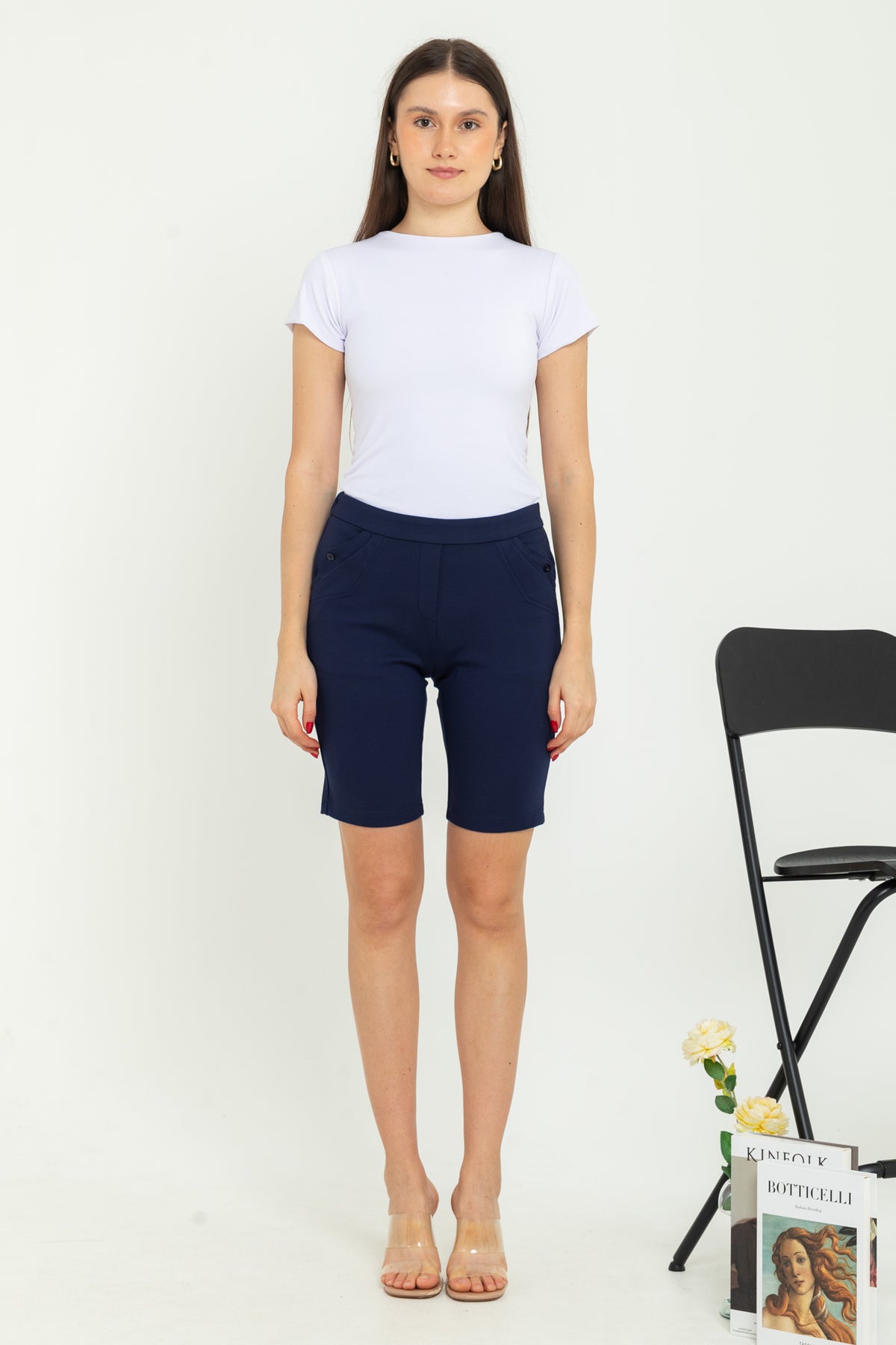 Combed Cotton Shorts Pants 7038