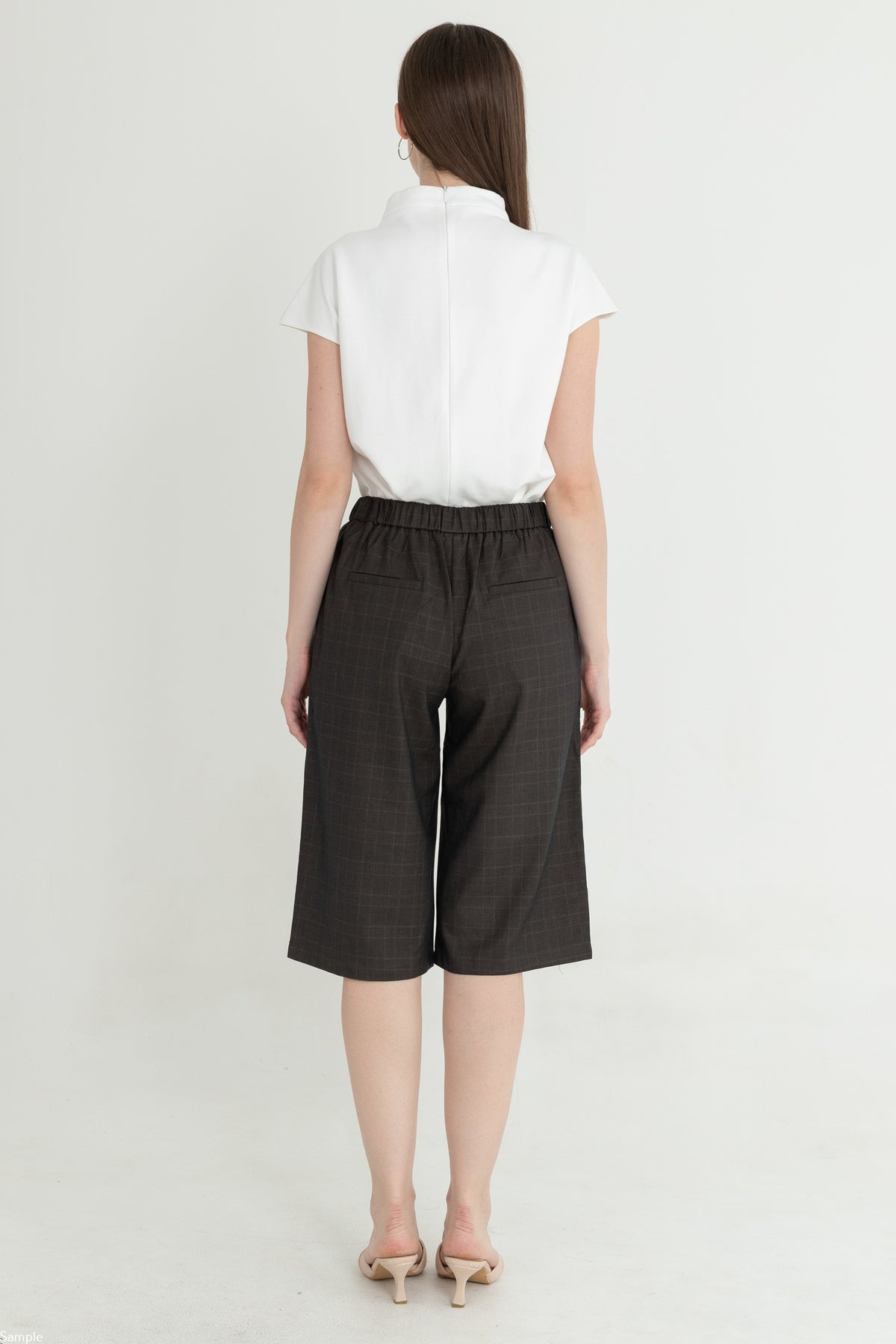 Cotton Culottes Pants 29814