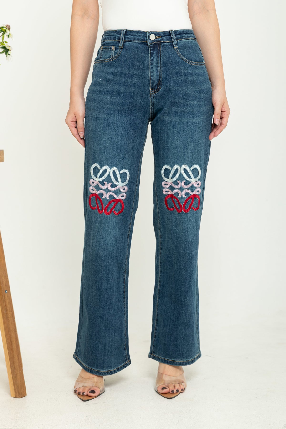 Wide Leg Jeans s389