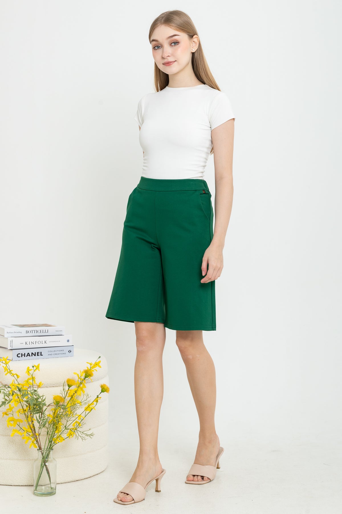 Combed Cotton Shorts Pants 7575