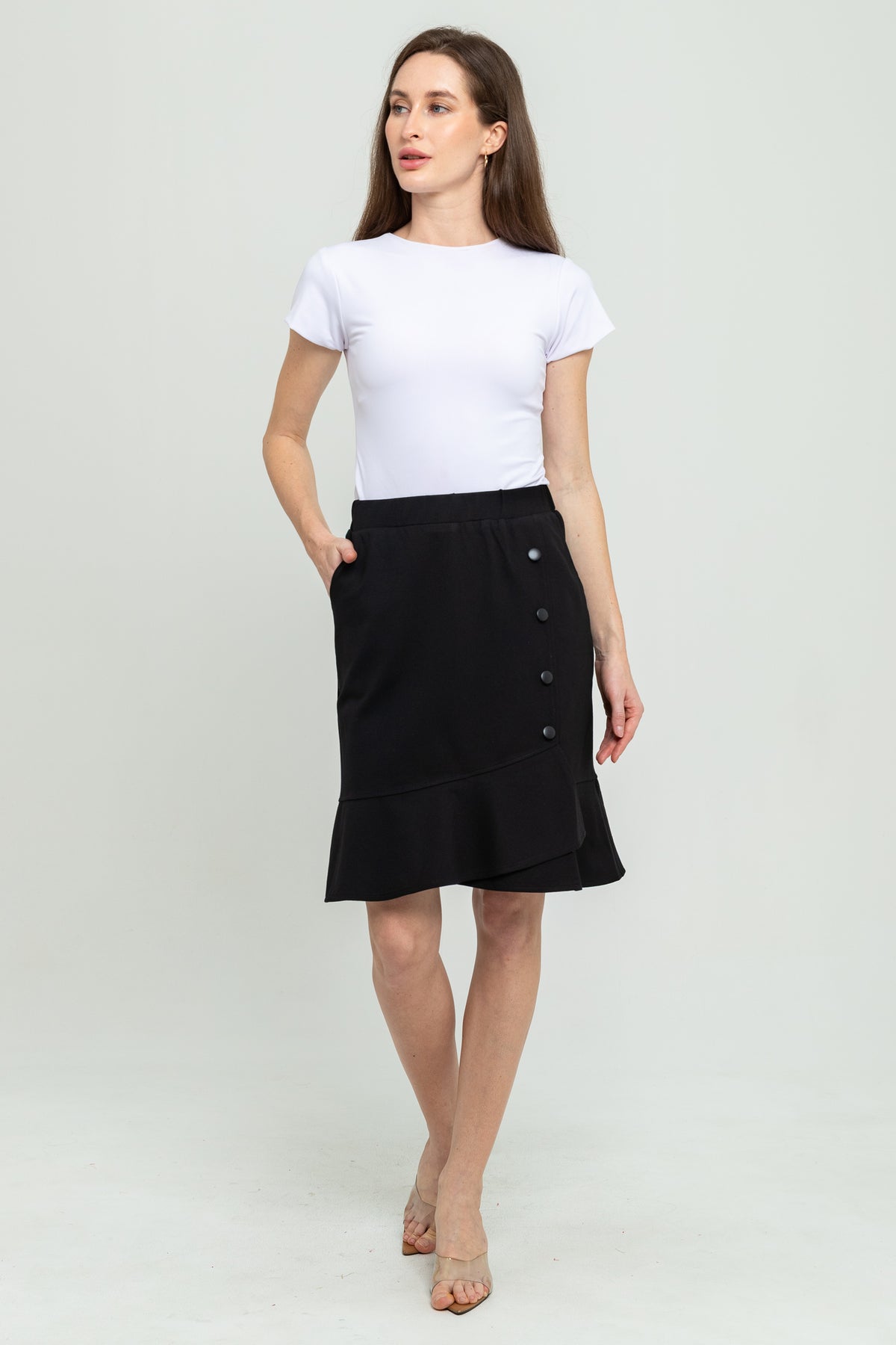 Combed Cotton Skirt e602