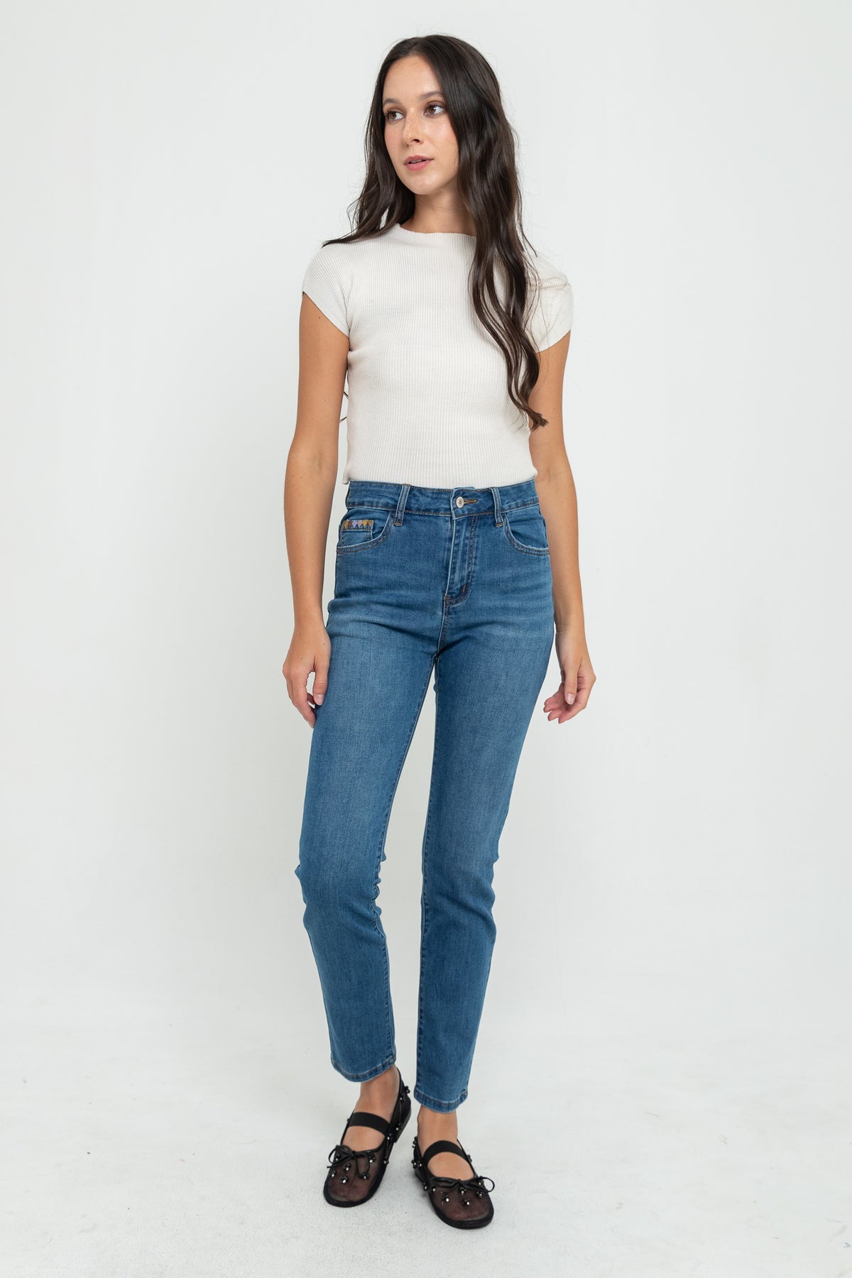 Slim Light Blue Jeans s438