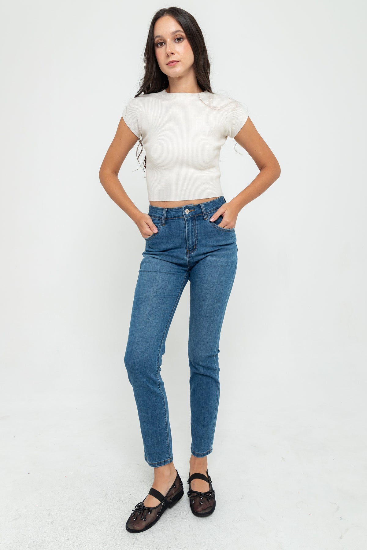 Slim Light Blue Jeans s438
