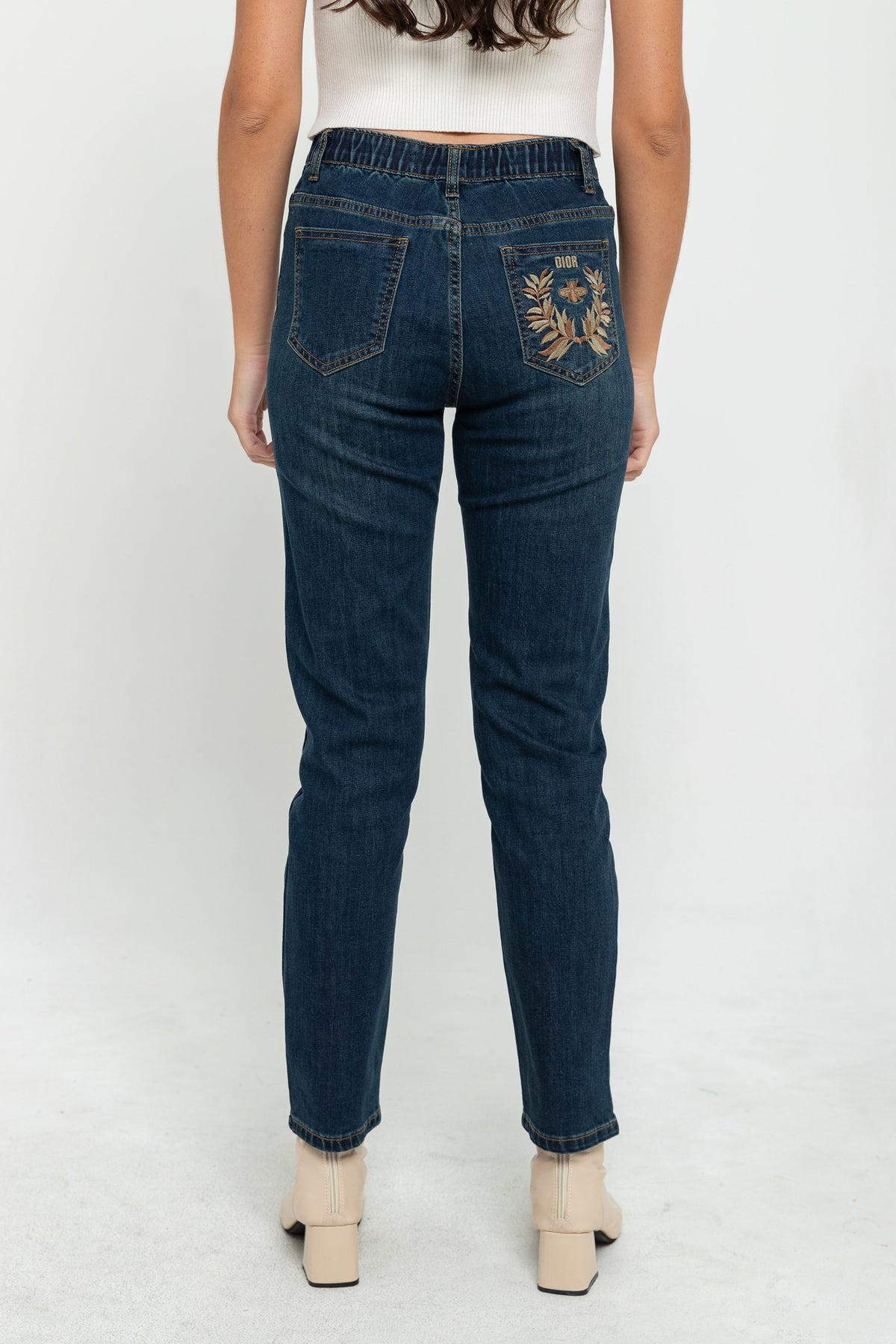 Slim Black Jeans s443