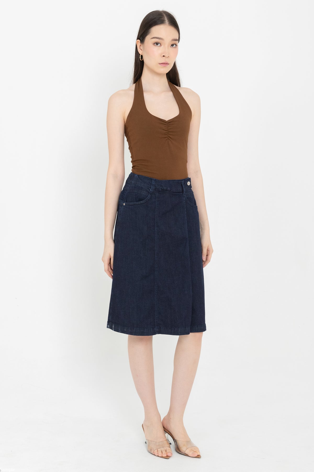 Skirt Dark Blue Jeans c181