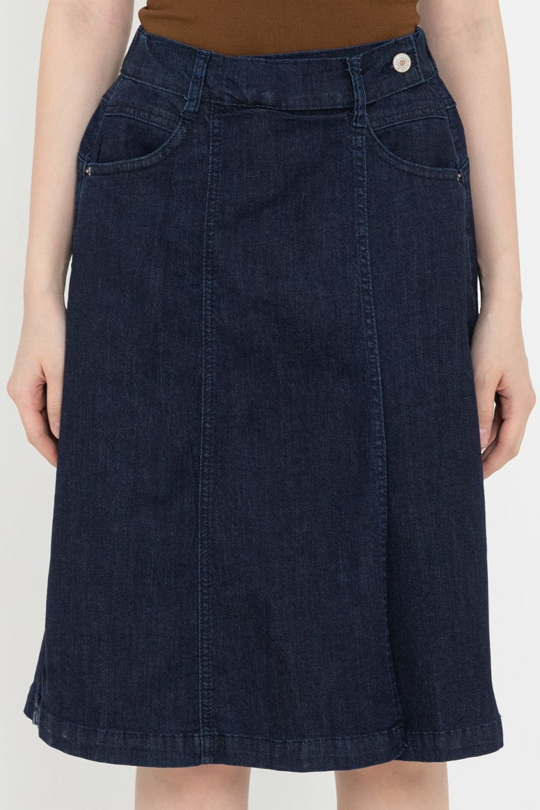 Skirt Dark Blue Jeans c181