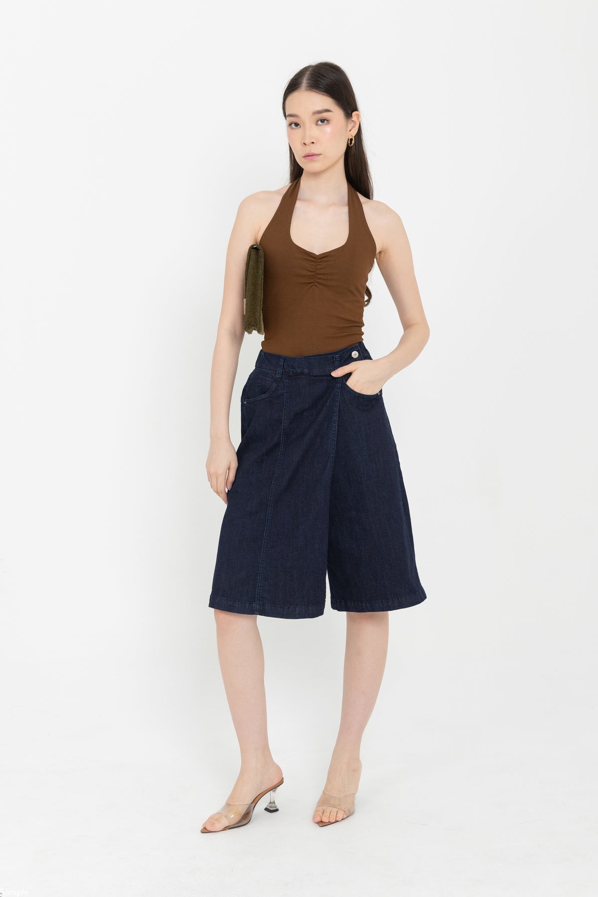 Skirt Dark Blue Jeans c181