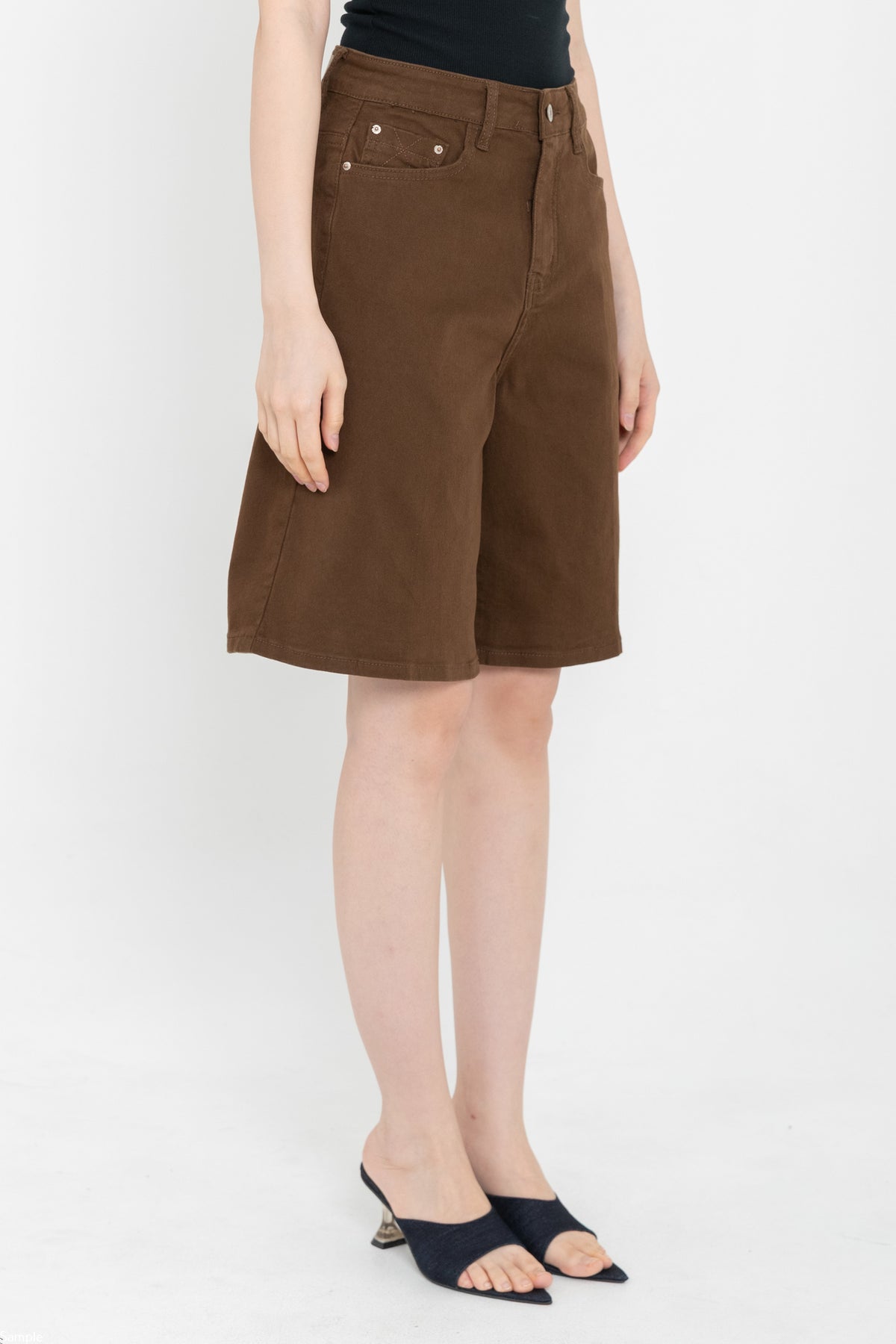 Jorts Brown Jeans c189