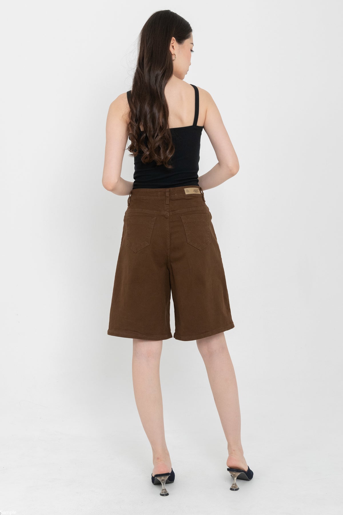 Jorts Brown Jeans c189