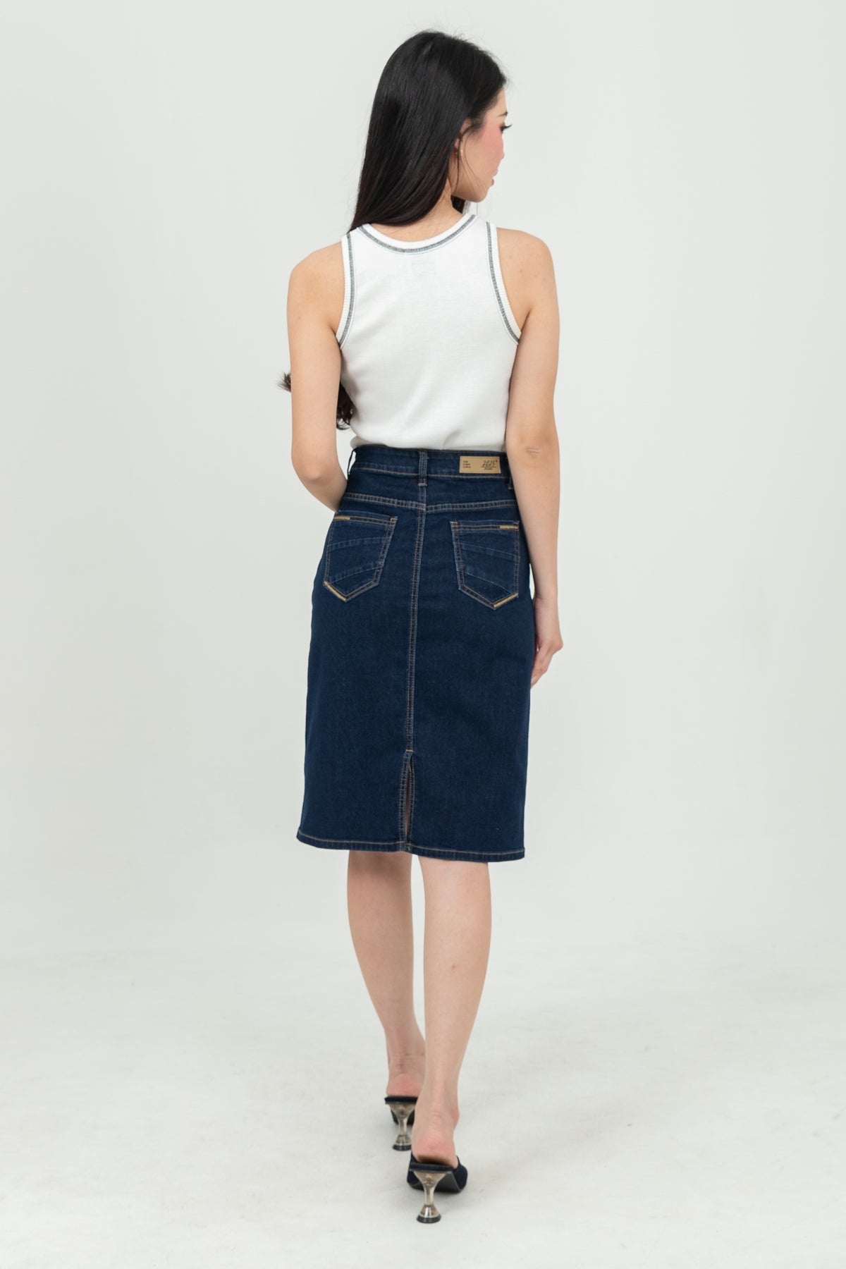 Skirt Dark Blue Jeans c170