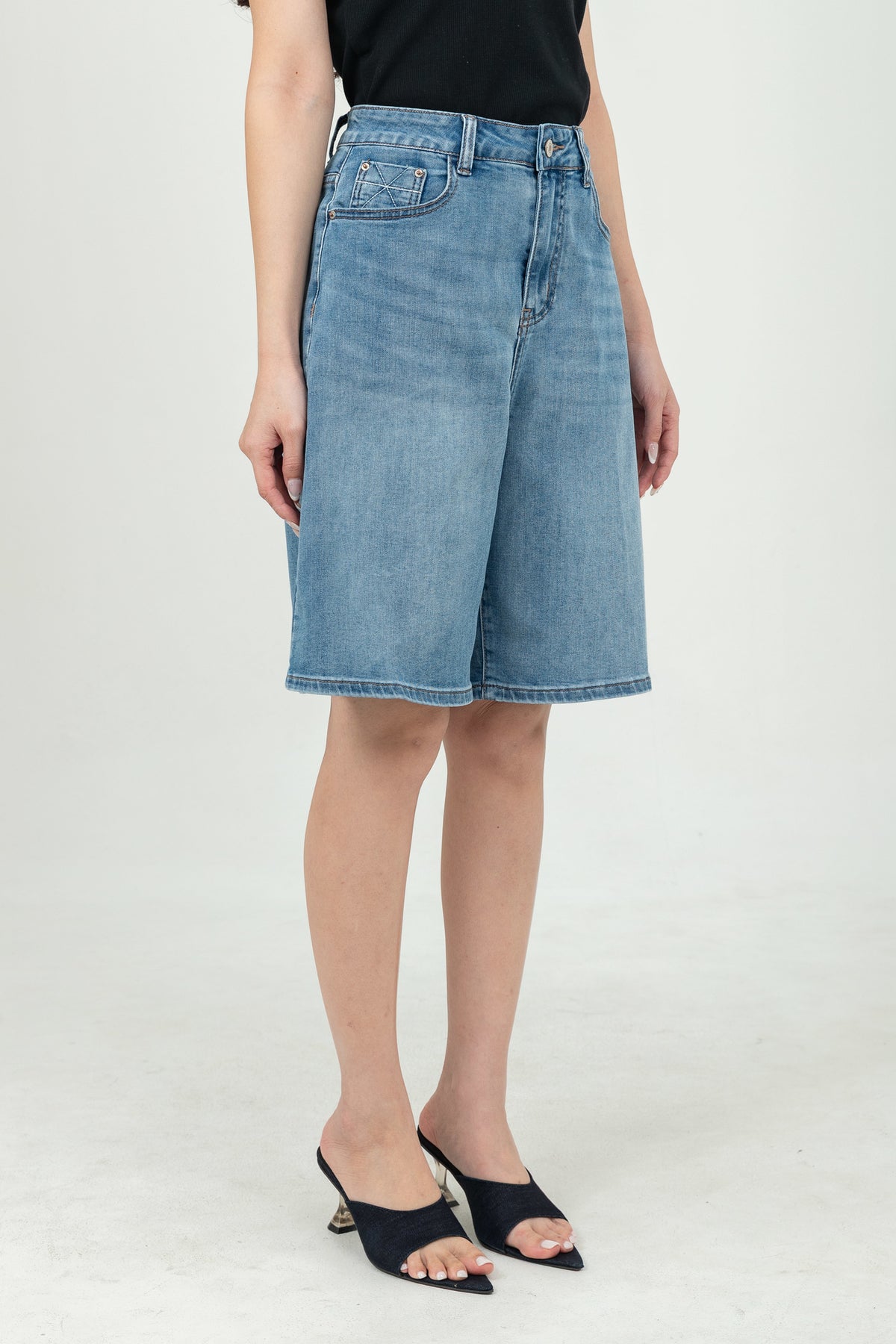 Jorts Light Blue Jeans c174