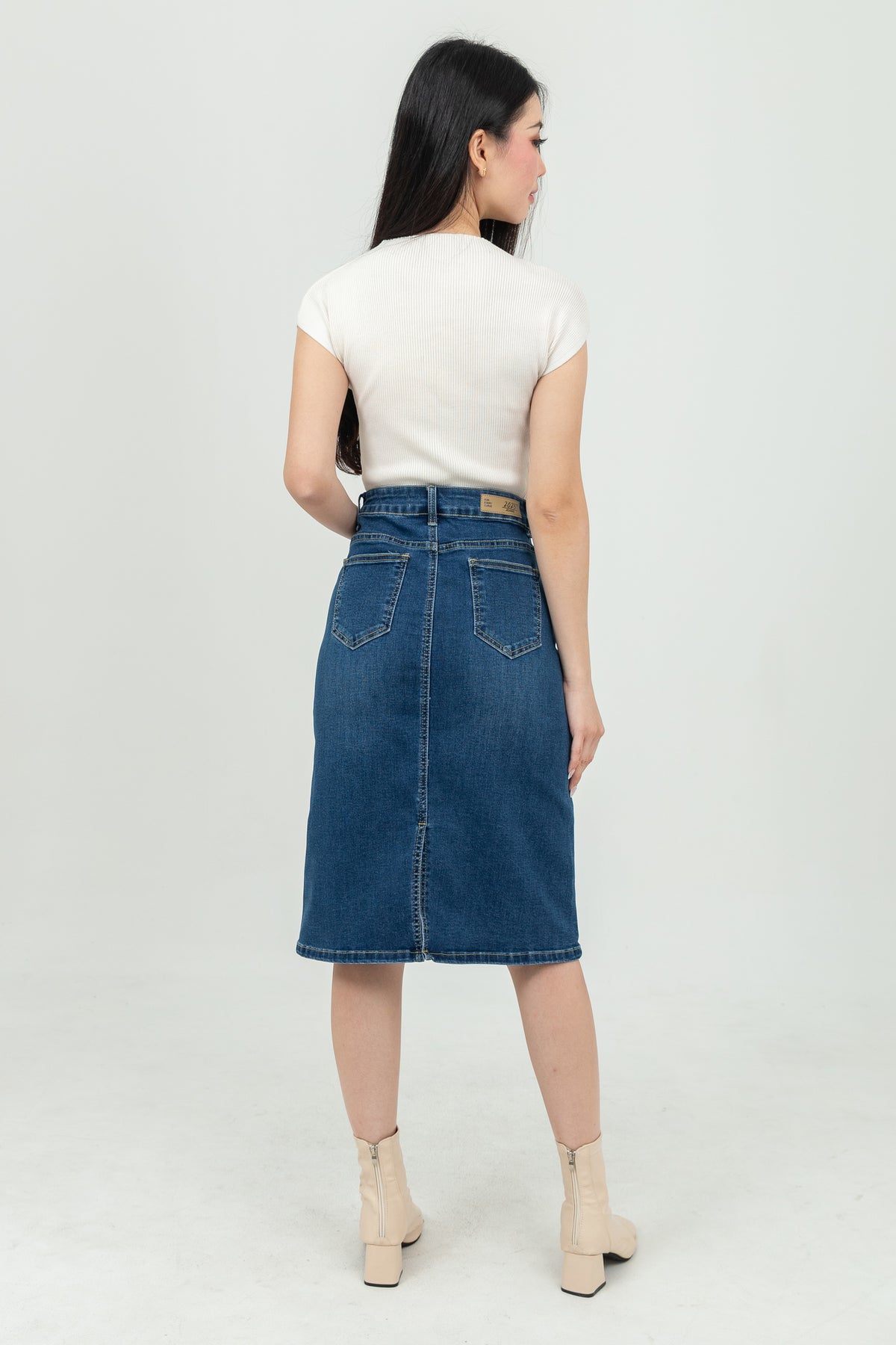 Skirt Dark Blue Jeans c172