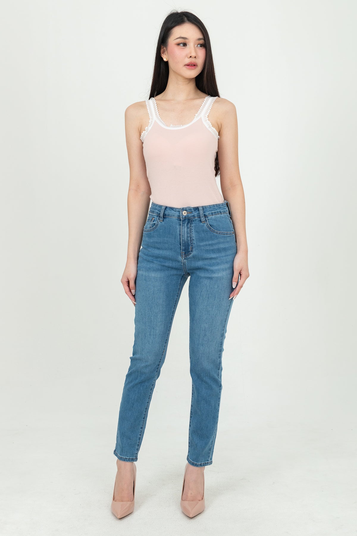 Slim Light Blue Jeans s439