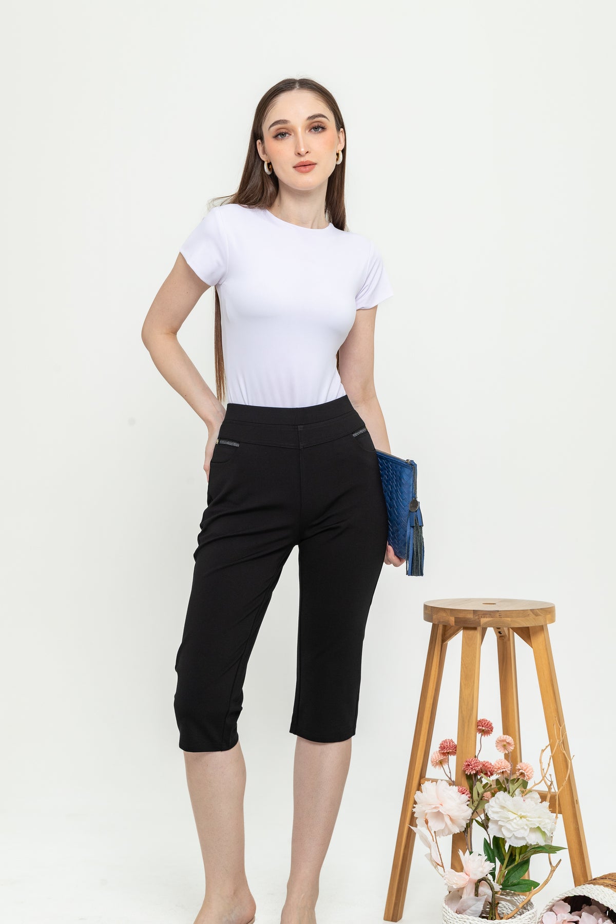 Combed Cotton Pants 9130
