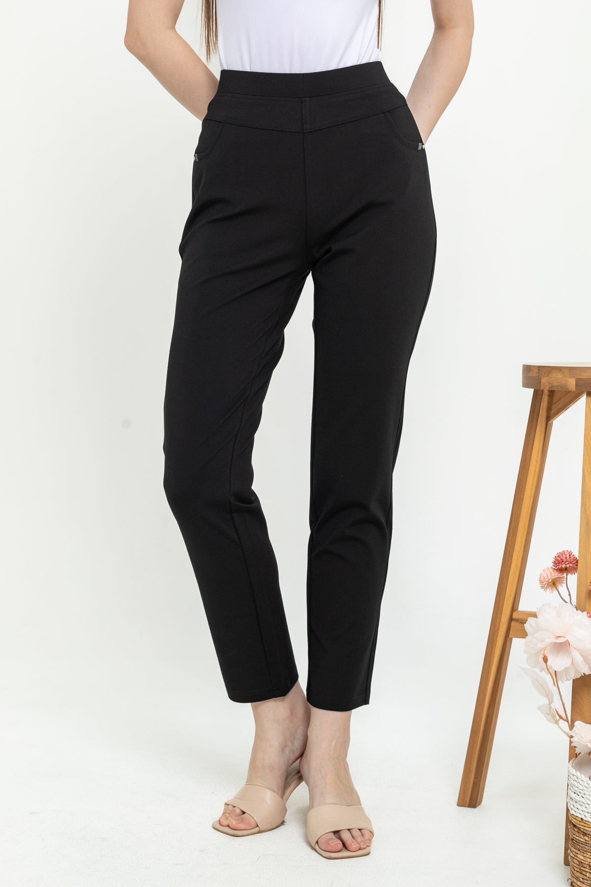Combed Cotton Long Pants 9107