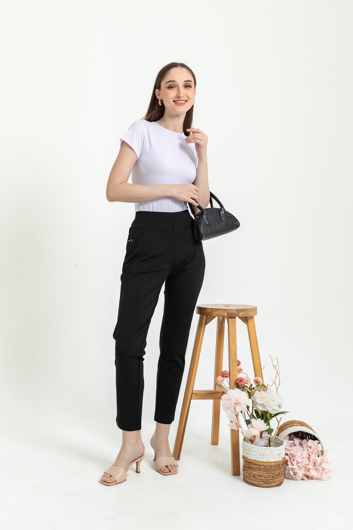 Combed Cotton Long Pants 9107