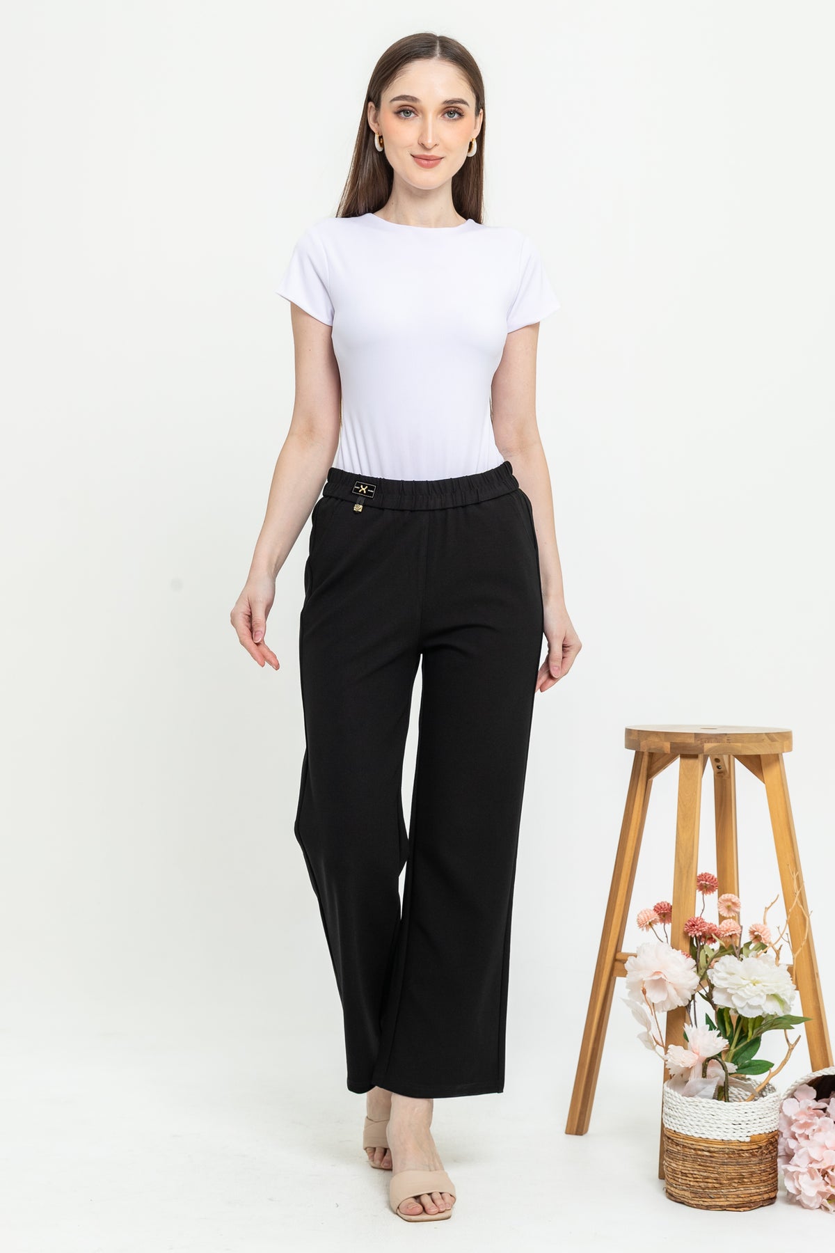 Combed Cotton Long Pants 9135