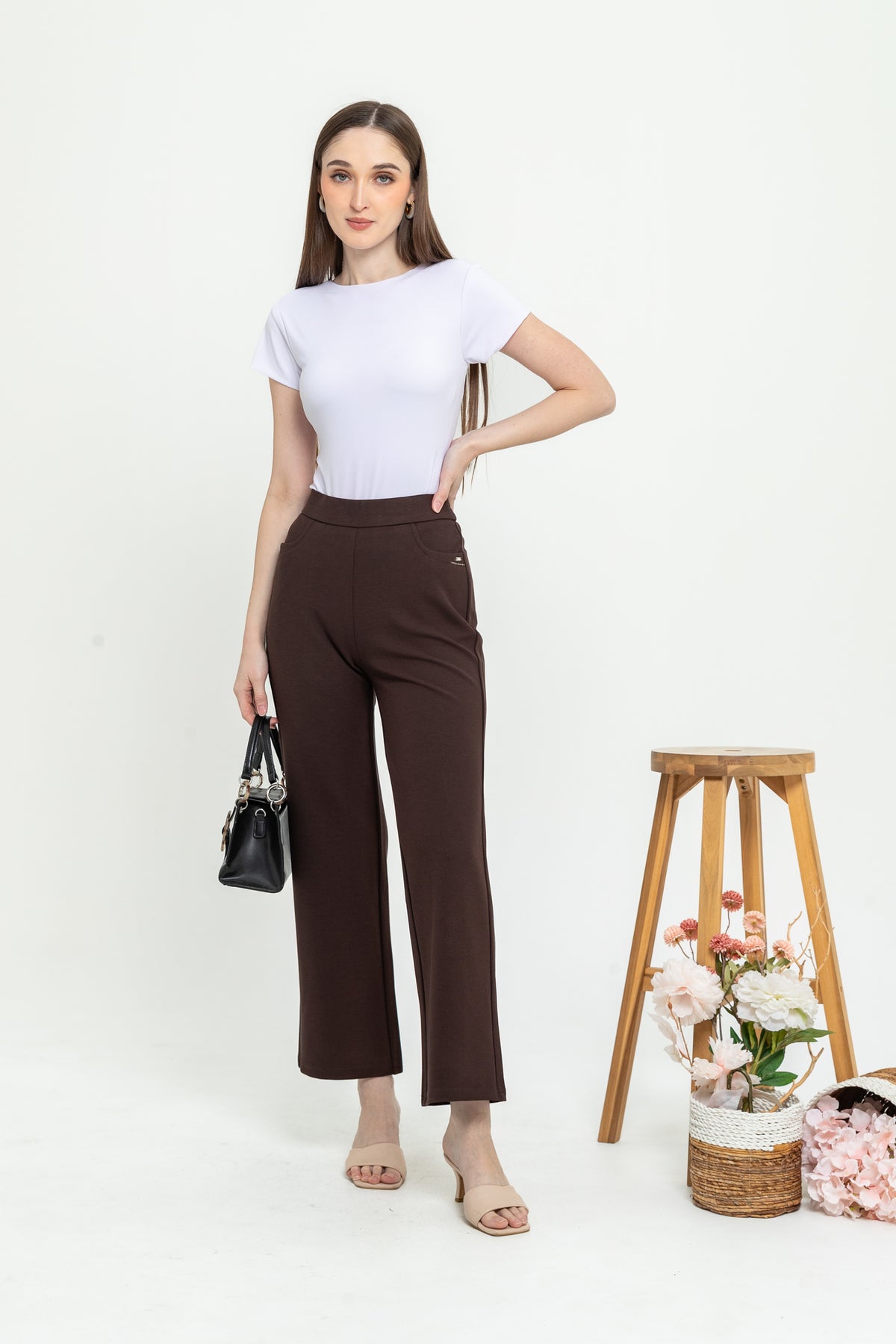 Combed Cotton Long Pants 9106
