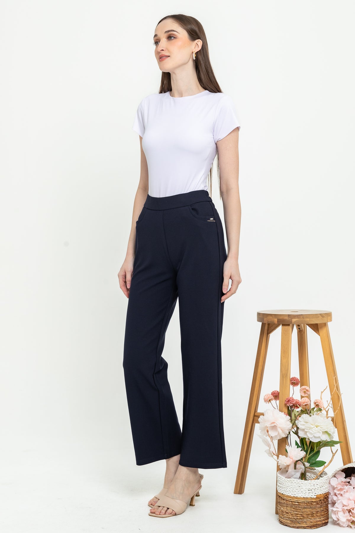 Combed Cotton Long Pants 9106