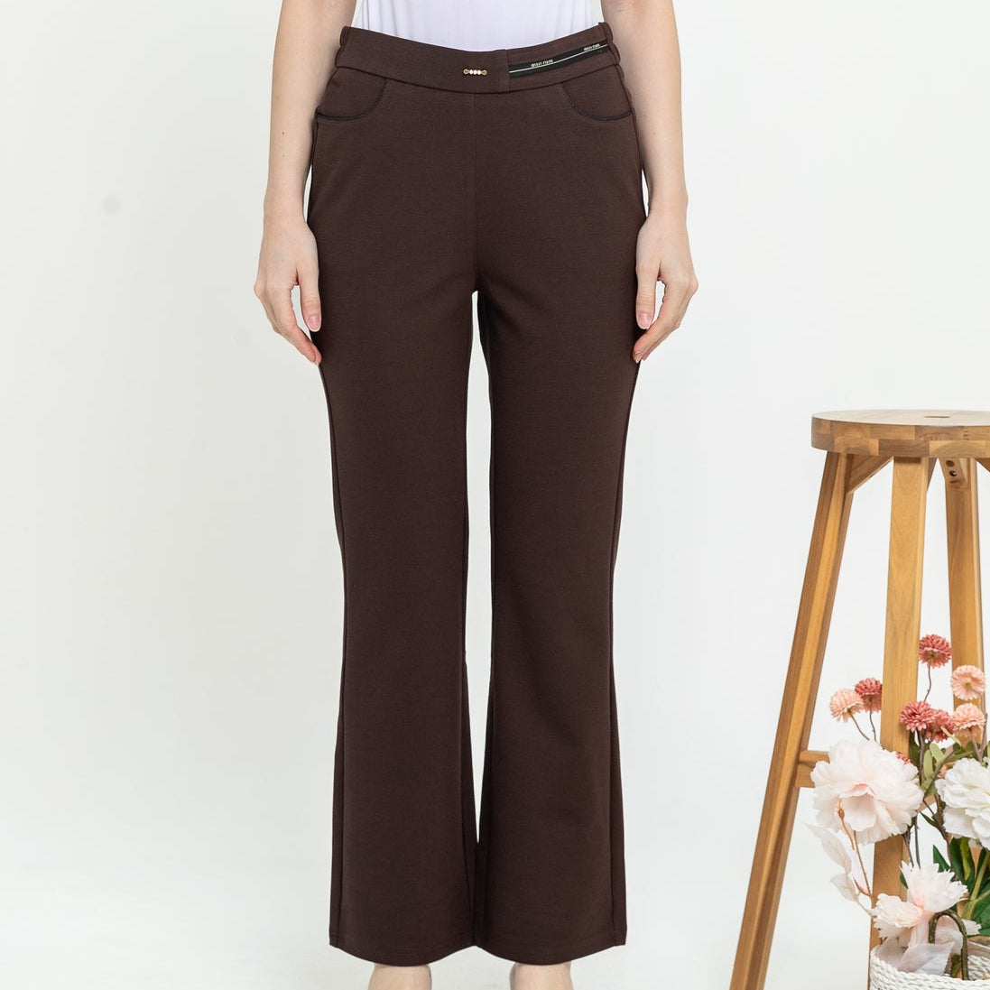 Combed Cotton Long Pants 9145