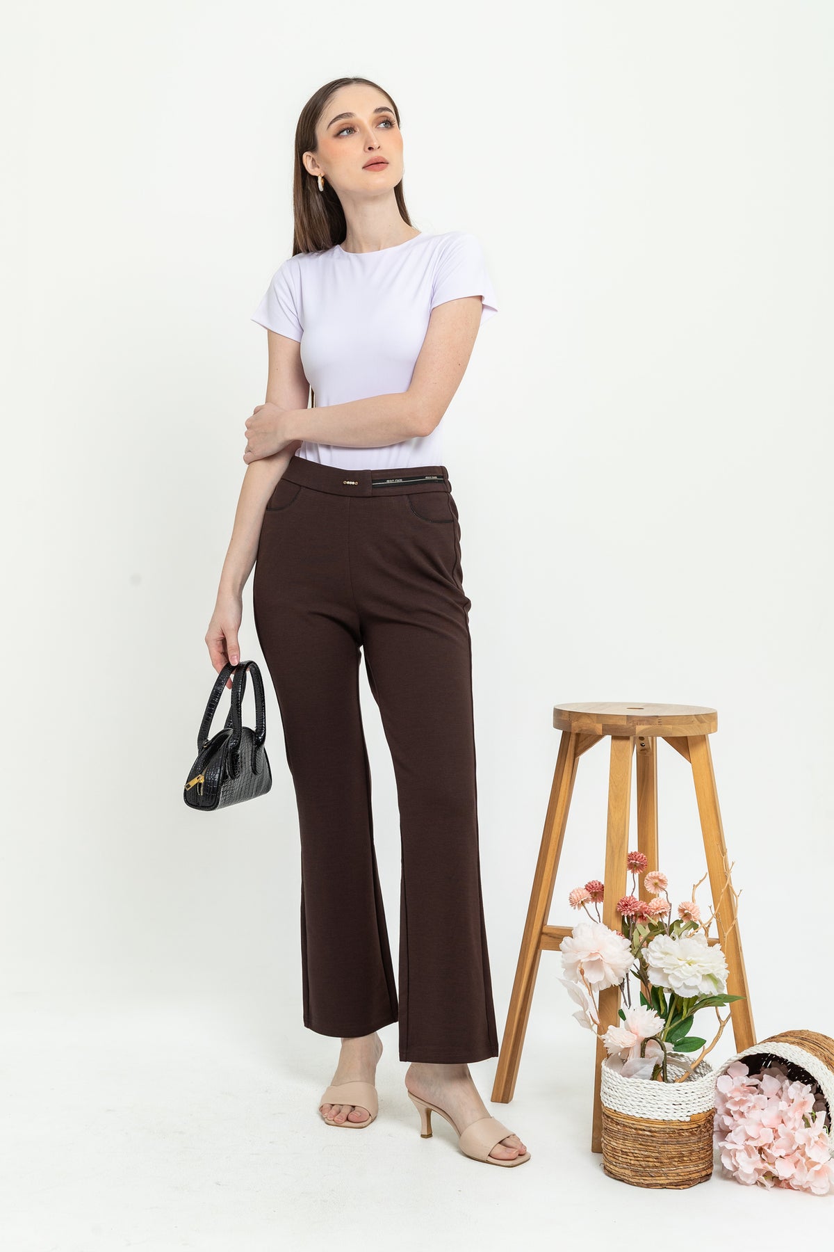 Combed Cotton Long Pants 9145