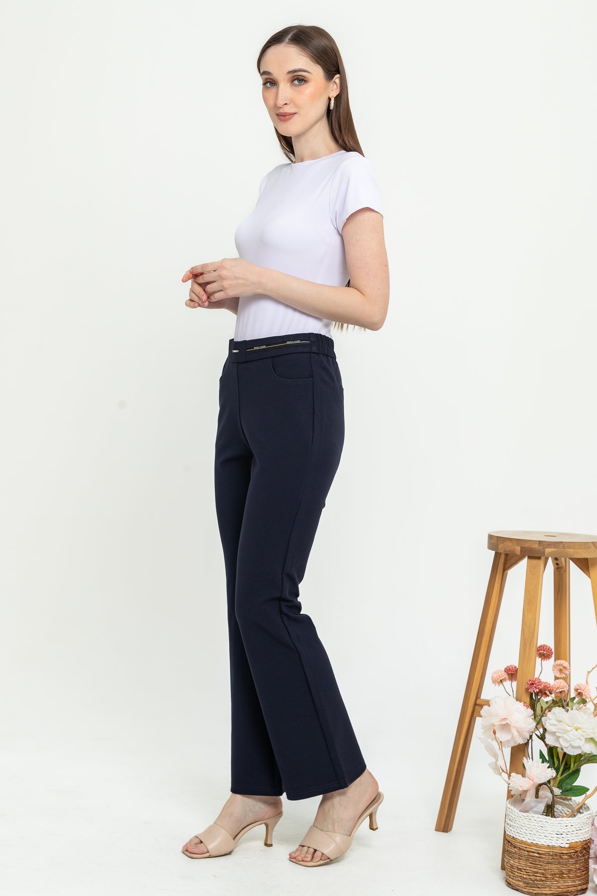 Combed Cotton Long Pants 9145