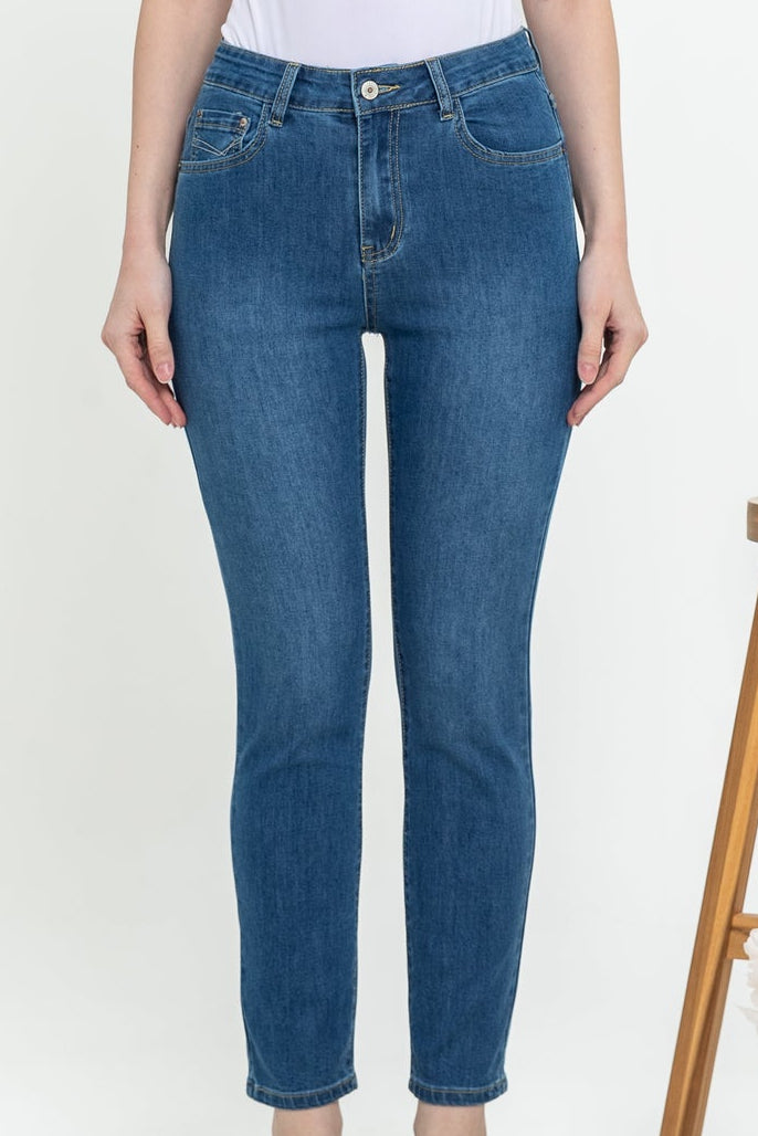 Slim Dark Blue Jeans s447