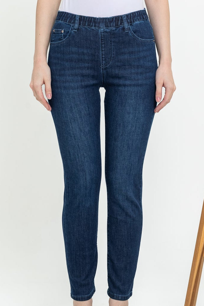 Slim Dark Blue Jeans s444
