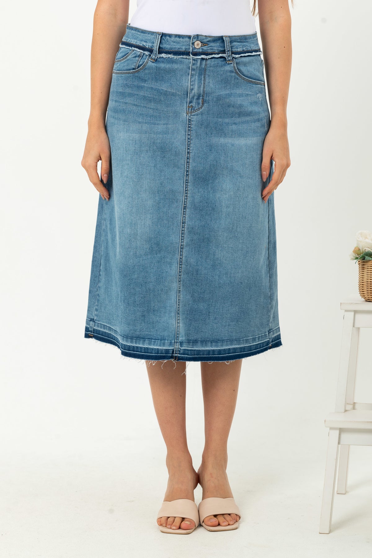 Skirt Light Blue s367