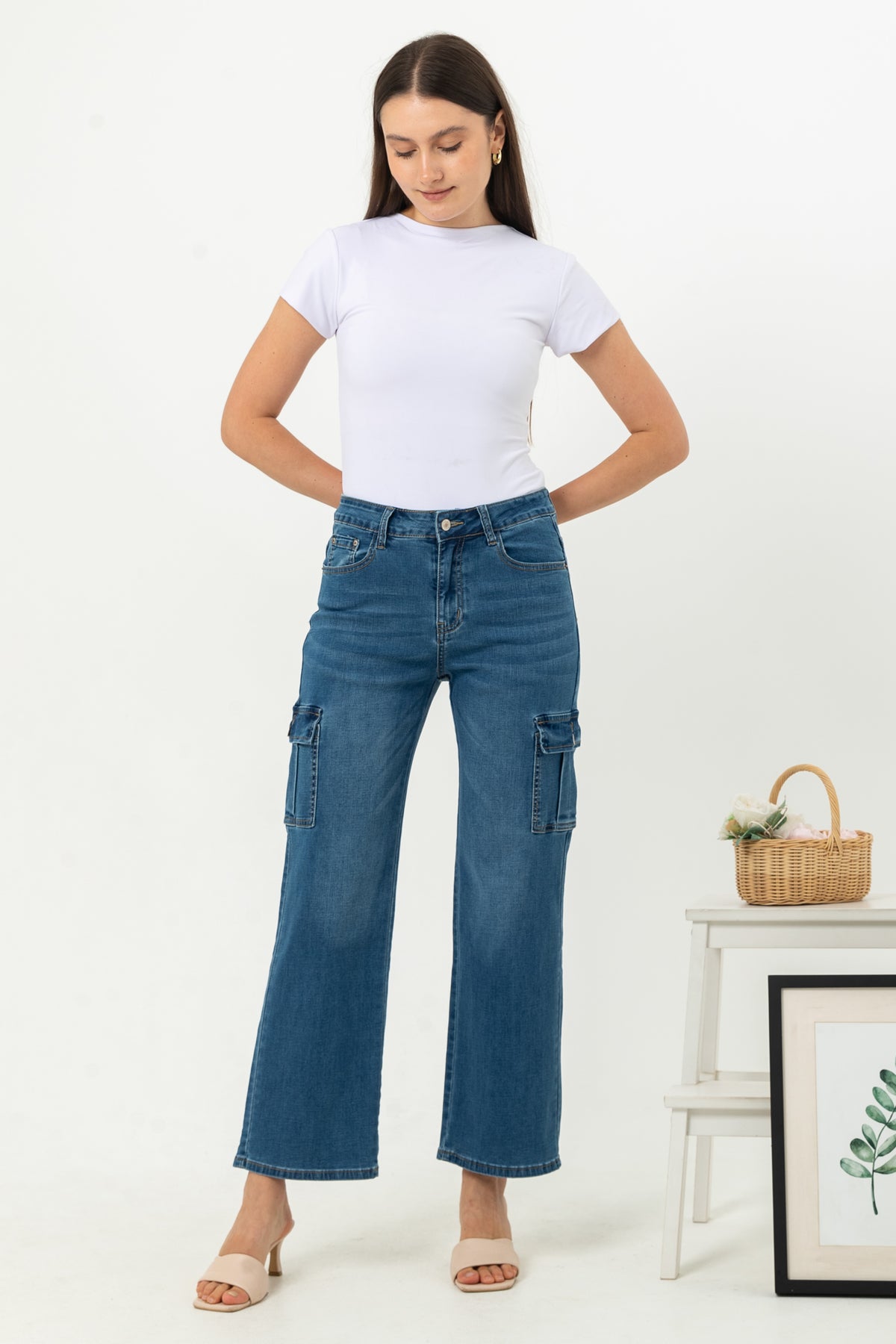 Wide Leg Jeans s368