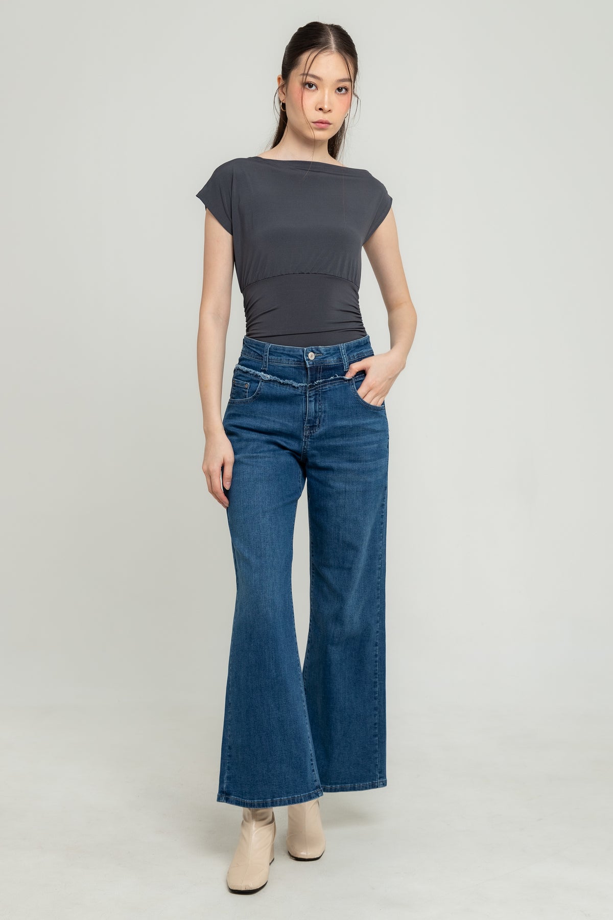 Wide Leg Jeans s479