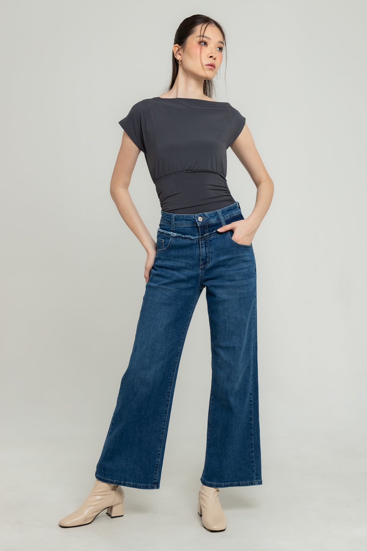 Wide Leg Jeans s479