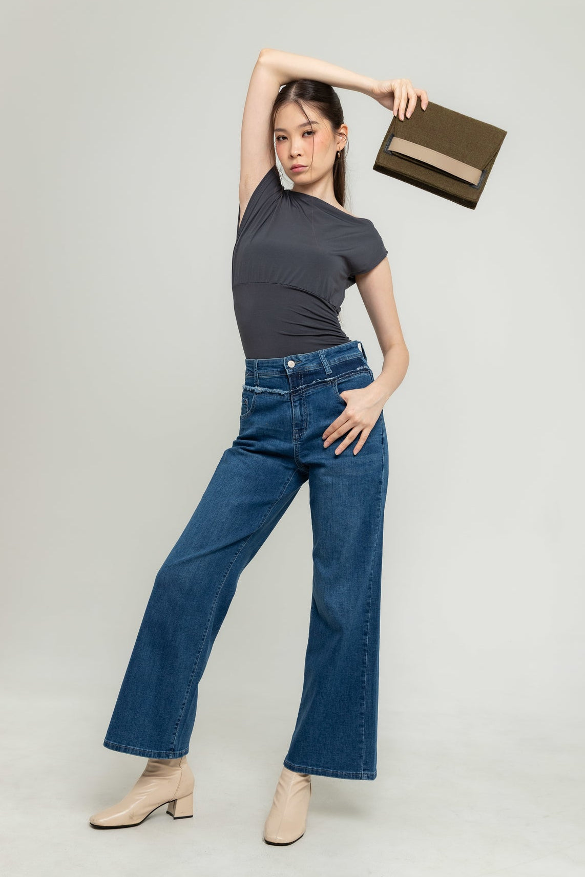 Wide Leg Jeans s479