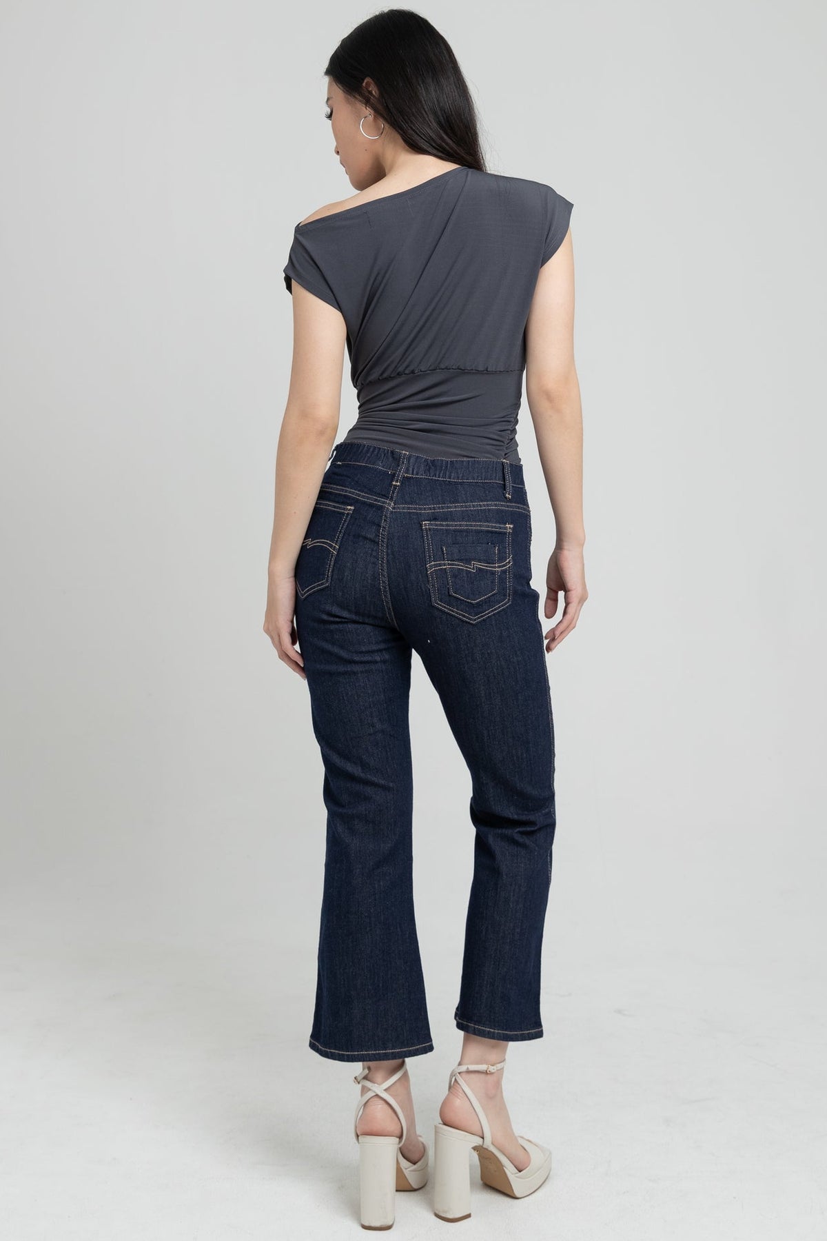 Flare Dark Blue Jeans s507