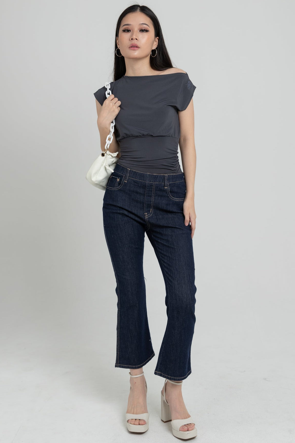 Flare Dark Blue Jeans s507