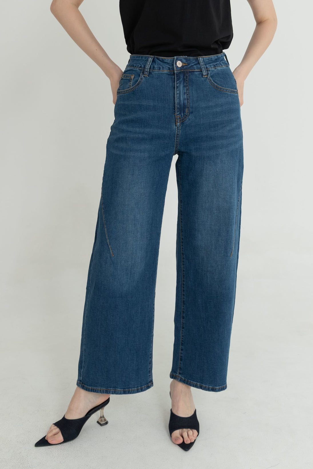 Wide Leg Light Jeans c199