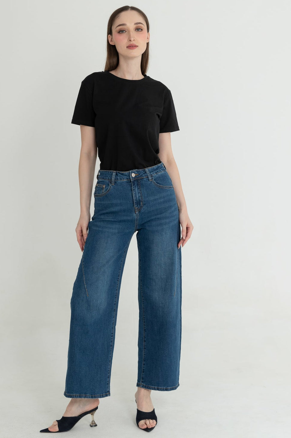 Wide Leg Light Jeans c199