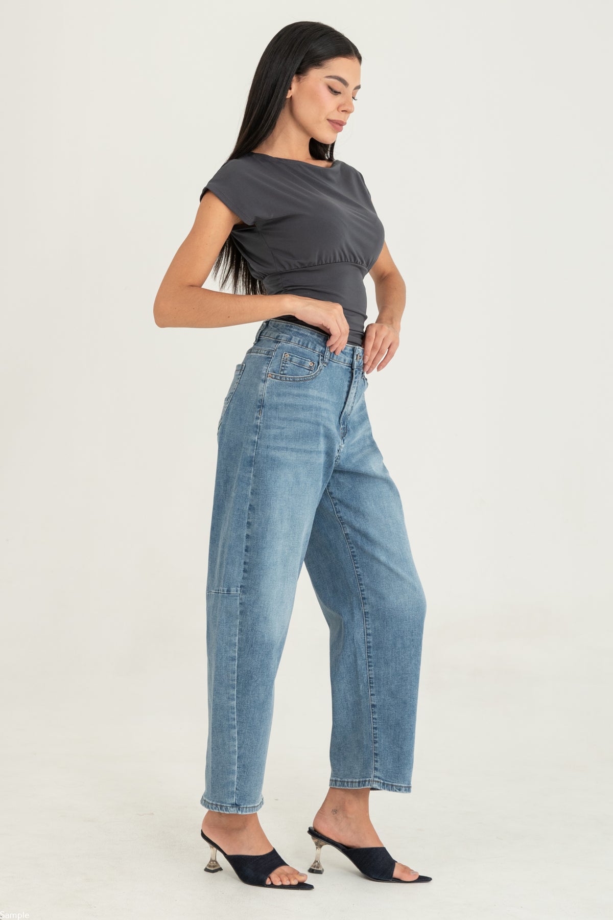 Barrel Light Blue Jeans c215