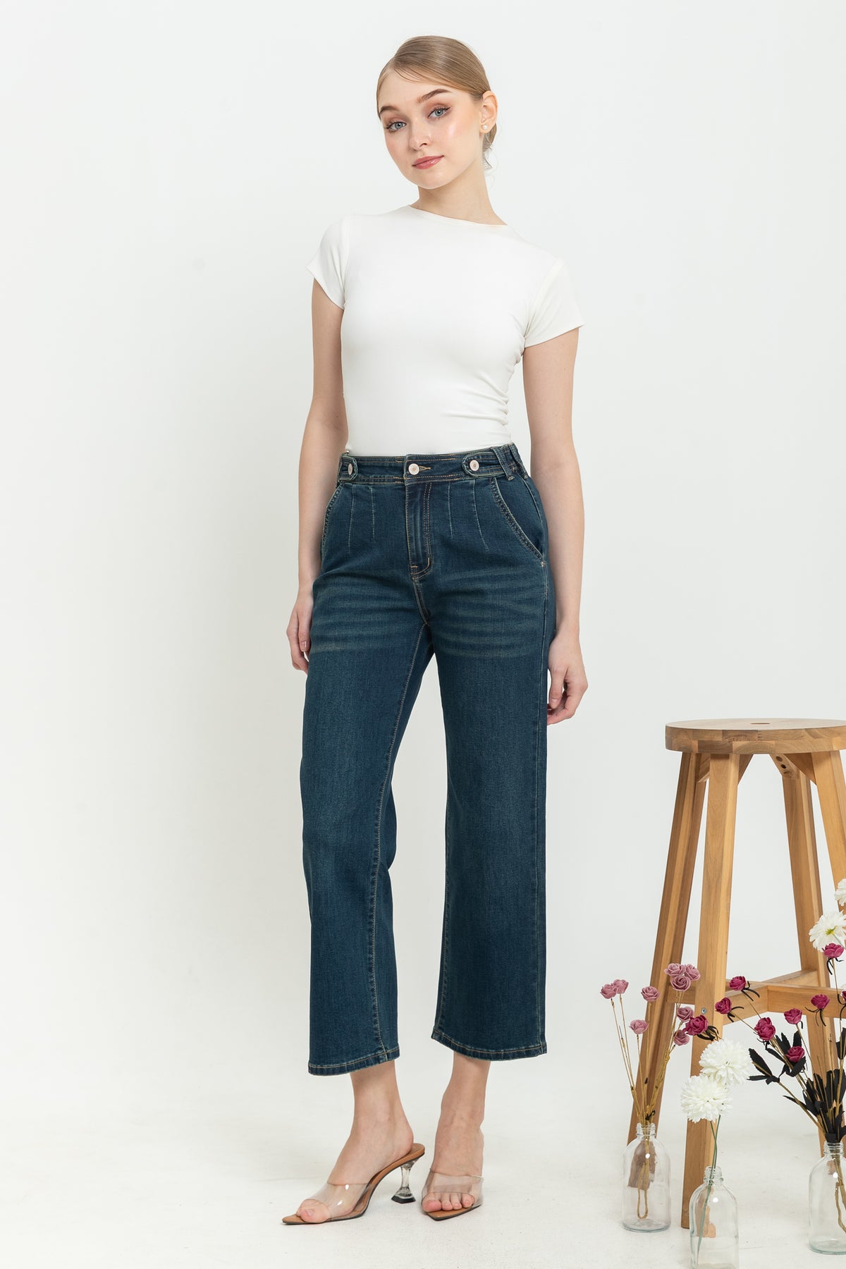 Cropped Jeans s358