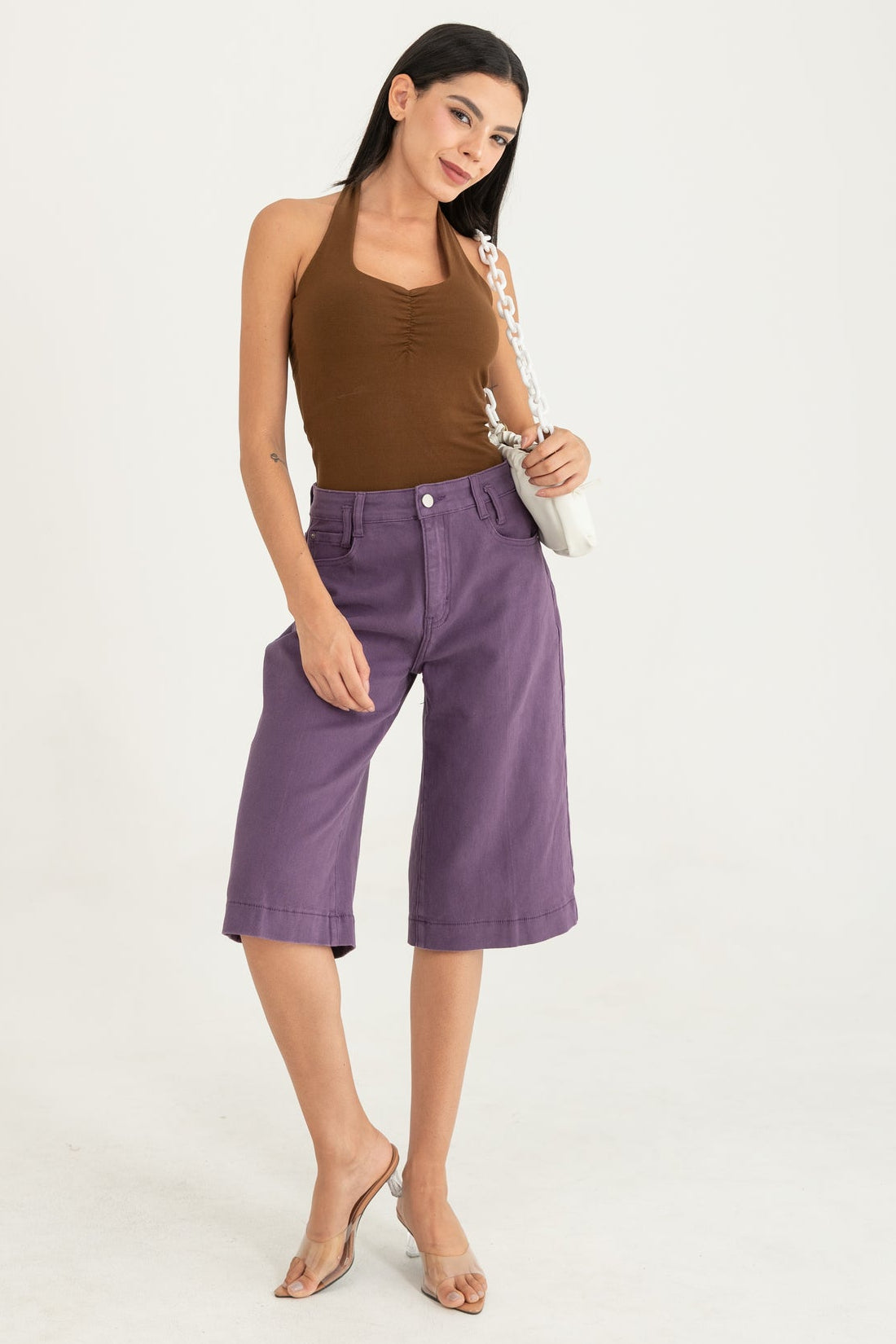 Jorts Broken White Jeans c139
