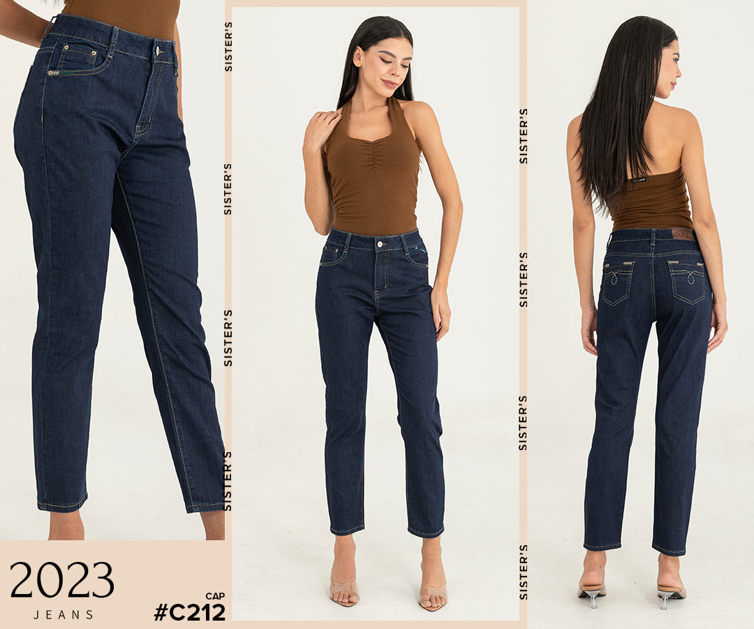 Slim Dark Blue Jeans c212