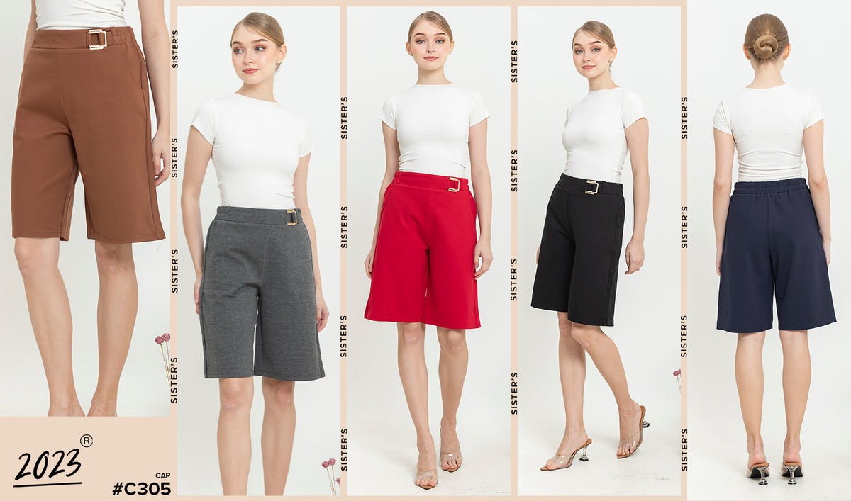 Combed Cotton Shorts Pants c305