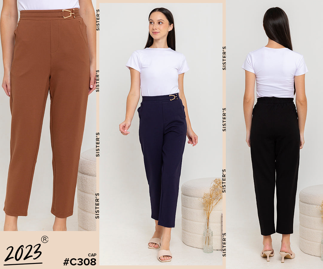 Combed Cotton Long Pants c308